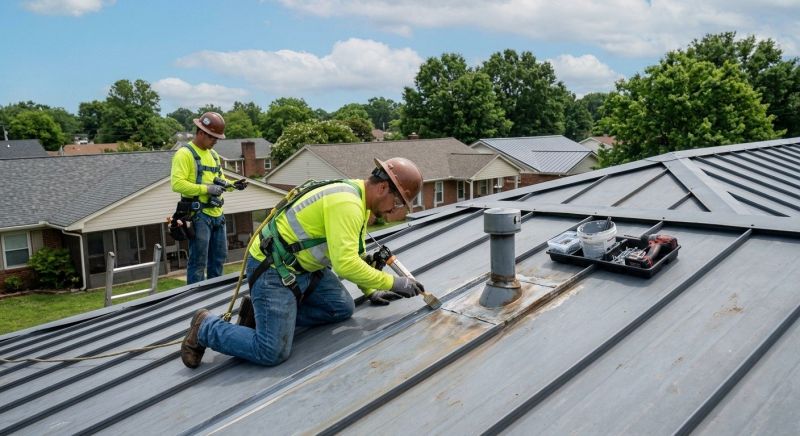Metal Roof Repair in New Ringgold, PA