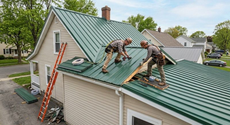 Metal Roof Repair in Reading, PA