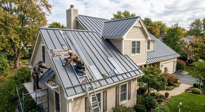 Metal Roof Repair in Reading, PA