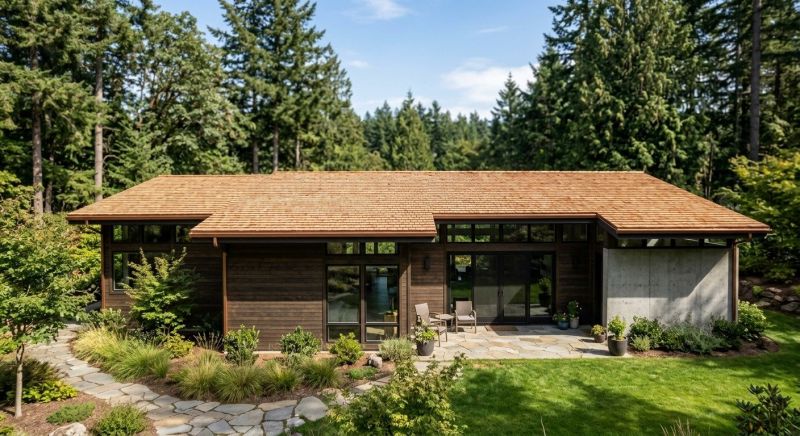Natural Wood Roof Installation in Berks County, PA
