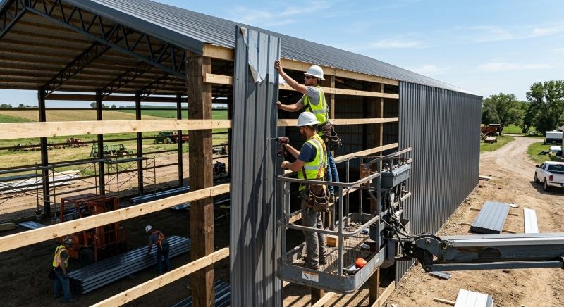 Pole Barn Roof Repair in Myerstown, PA