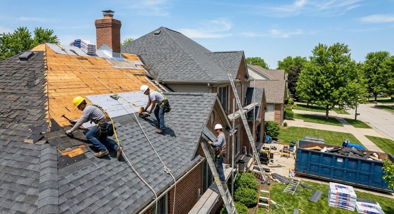 Residential Roof Replacement in Hamburg, PA