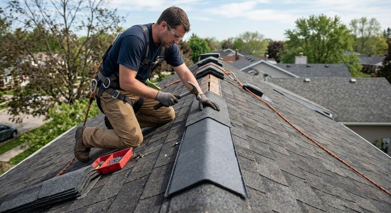 Ridge Cap Repair in Berks County, PA