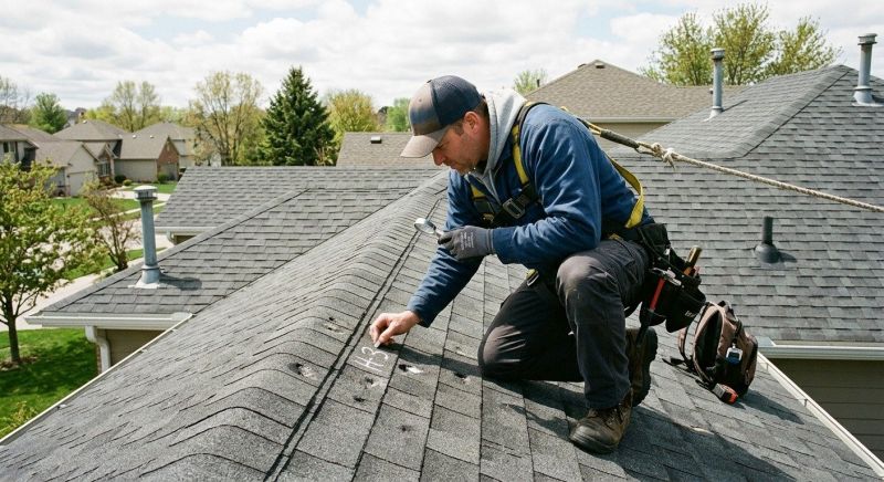Roof Damage Inspection in Macungie, PA