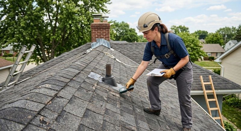 Roof Damage Inspection in New Ringgold, PA