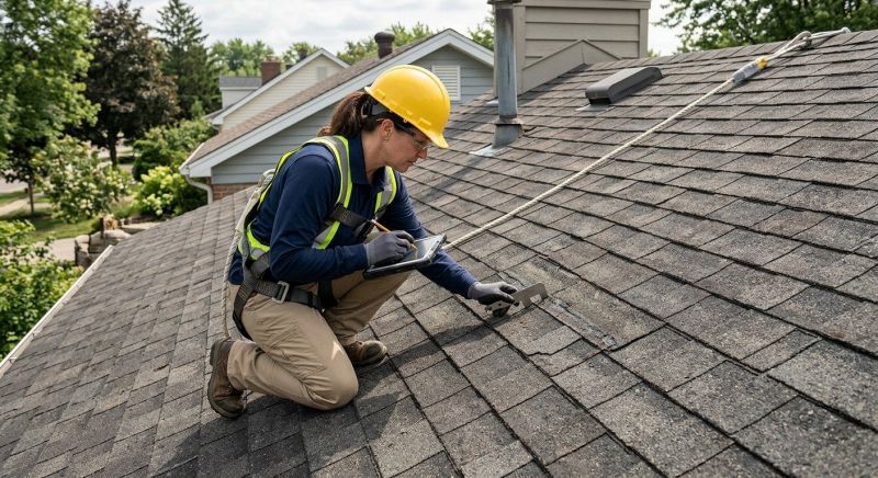 Roof Damage Inspection in Pennsburg, PA