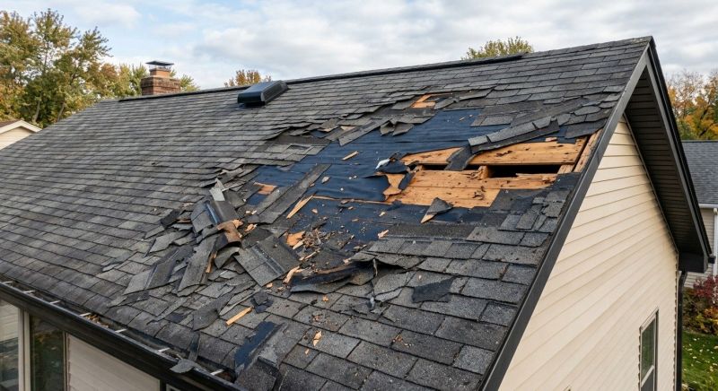 Roof Damage Repair in Hamburg, PA