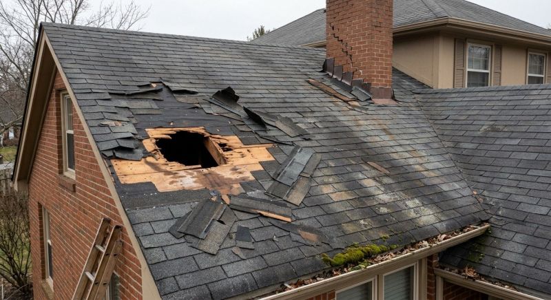 Roof Damage Repair in Reading, PA
