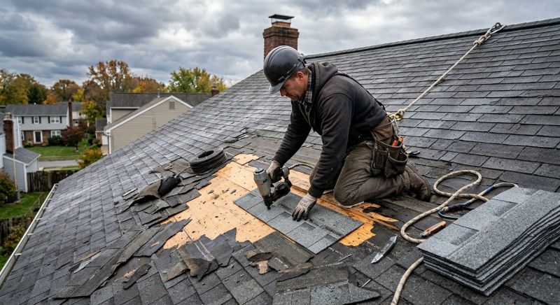 Roof Damage Restoration in Denver, PA