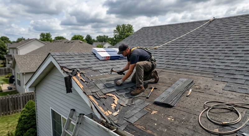 Roof Damage Restoration in Macungie, PA