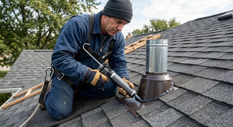 Roof Vent Flashing Repair in Berks County, PA