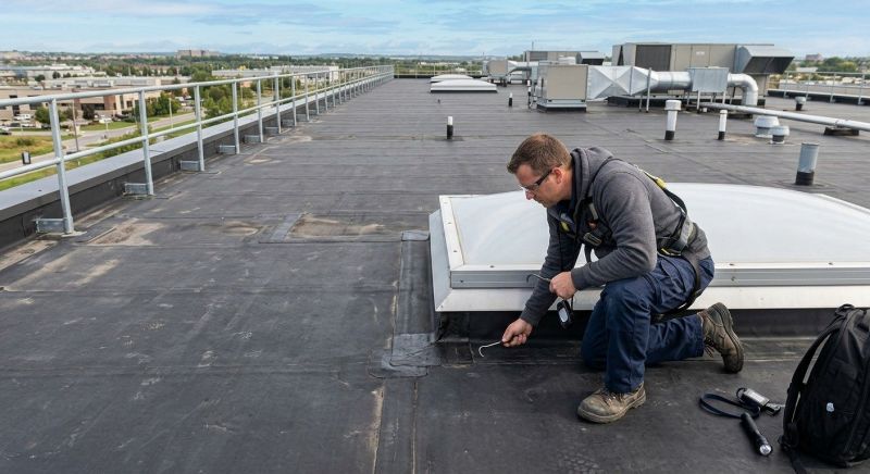 Rubber Roof Inspection in Berks County, PA