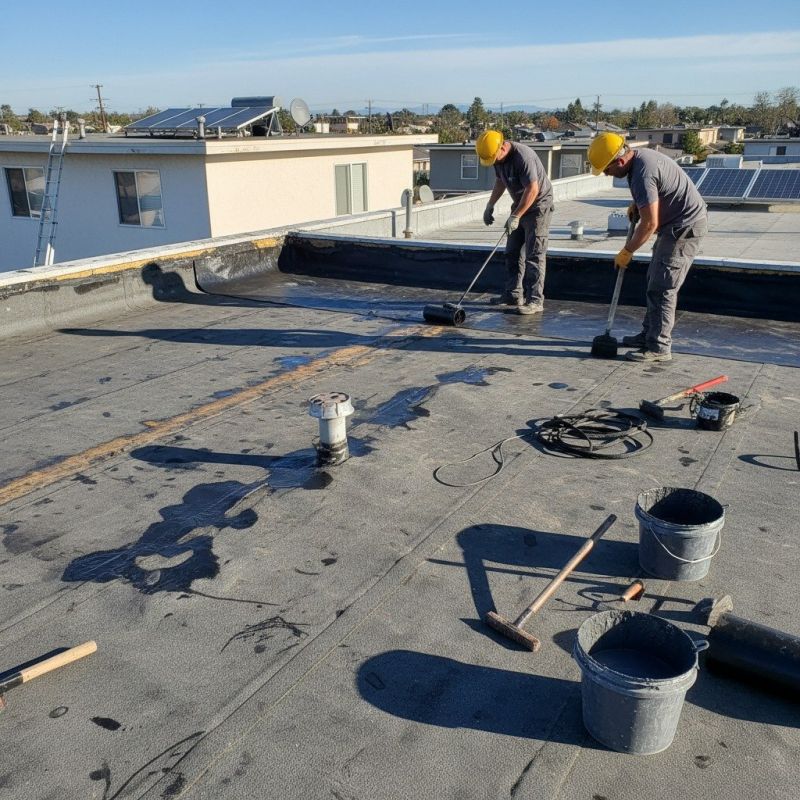 Rubber Roof Repair in Reading, PA