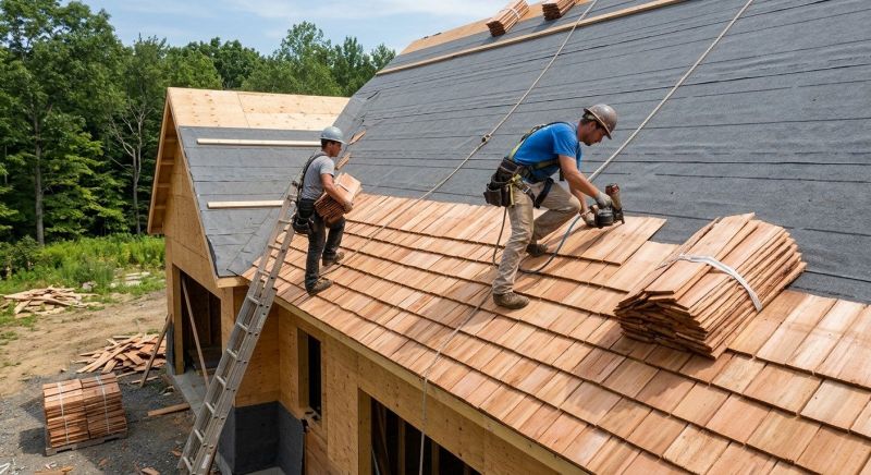 Shake Roof Replacement in Gilbertsville, PA