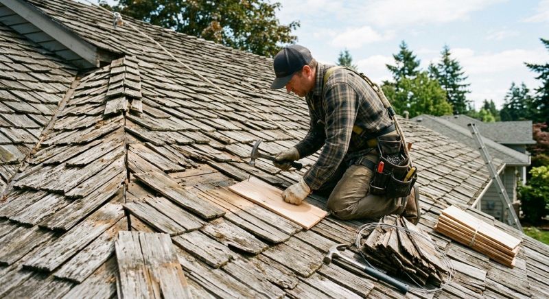 Shake Shingle Repair in Elverson, PA