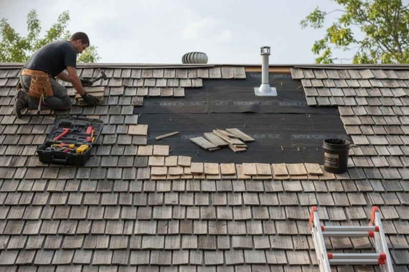 Shake Shingle Repair in Ephrata, PA