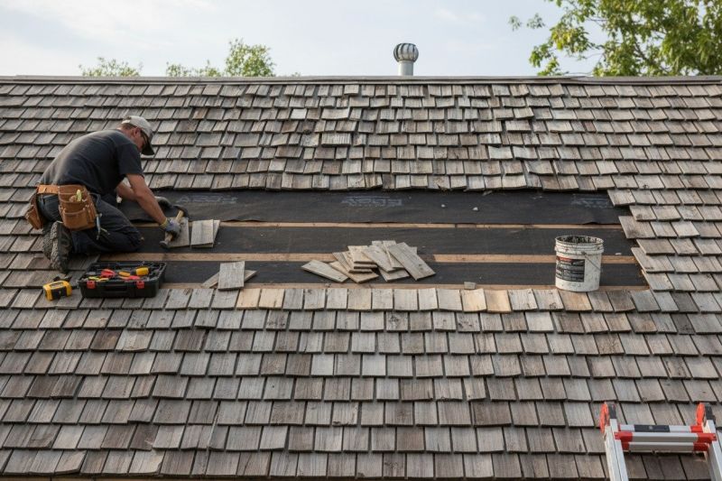 Shake Shingle Repair in Berks County, PA