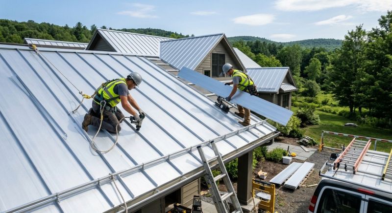 Sheet Roofing Installation in Barto, PA