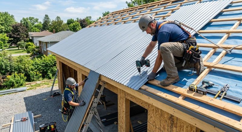 Sheet Roofing Installation in Morgantown, PA