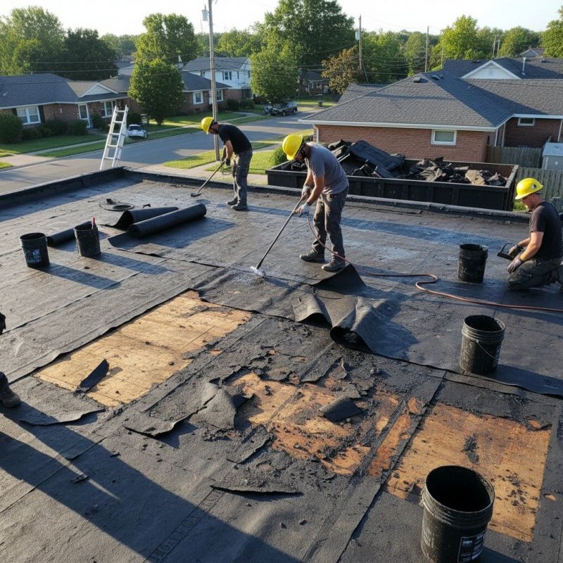 Single Ply Roof Repair in Blandon, PA