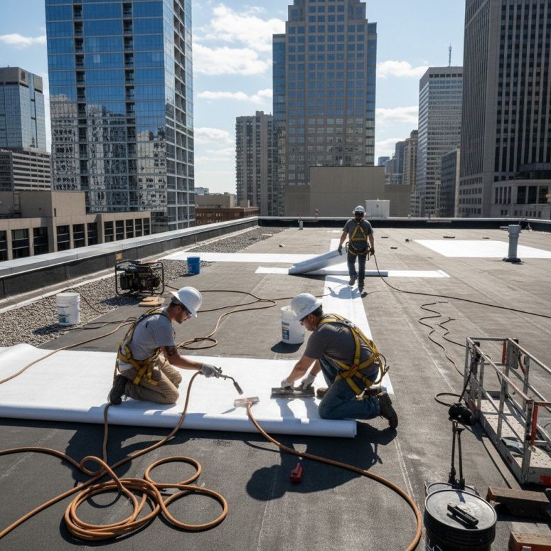 Single Ply Roof Repair in Denver, PA