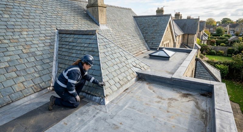 Slate Roof Inspection in Berks County, PA