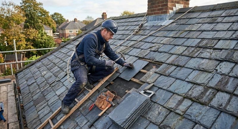 Slate Roof Repair in Barto, PA