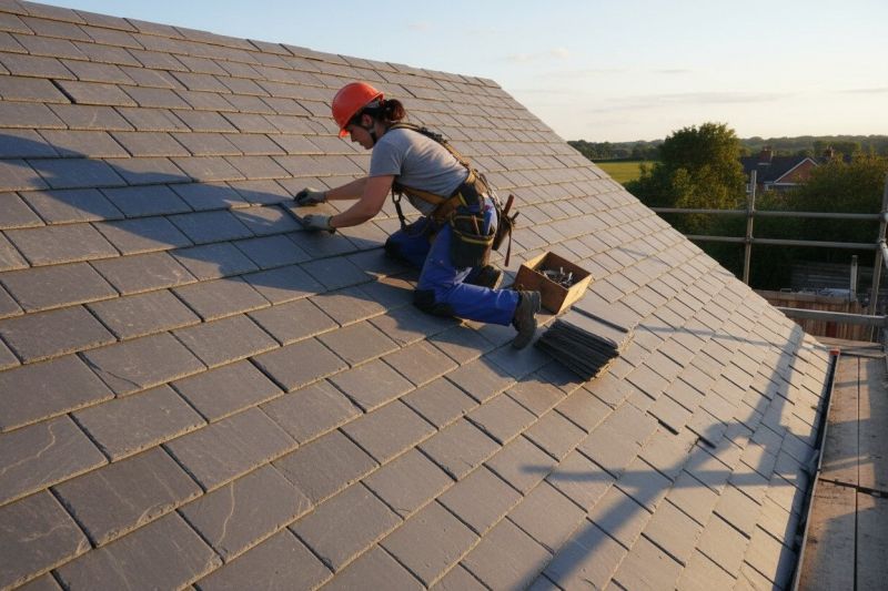 Slate Roof Repair in Chester Springs, PA