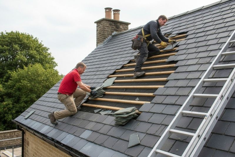 Slate Roof Repair in Elverson, PA