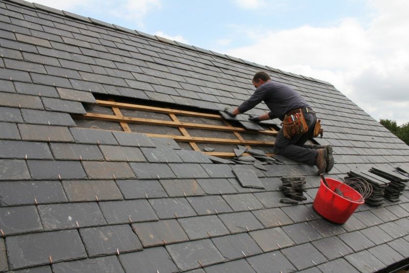 Slate Roof Repair in Gilbertsville, PA