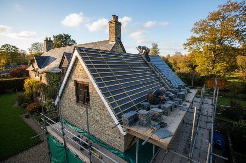 Slate Roof Replacement in Lititz, PA