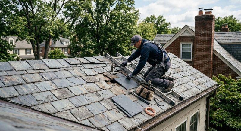Slate Shingles Repair in Honey Brook, PA