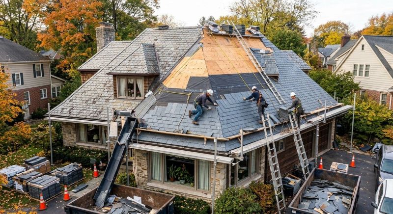Slate Shingles Repair in Berks County, PA