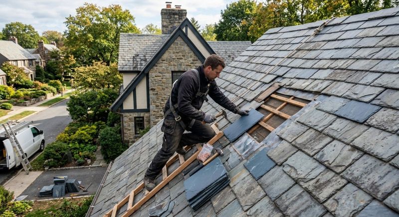 Slate Shingles Repair in New Ringgold, PA