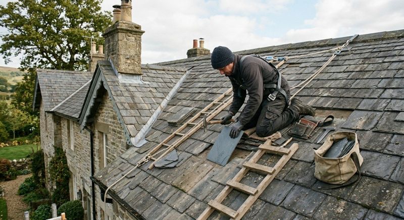 Slate Shingles Repair in Royersford, PA