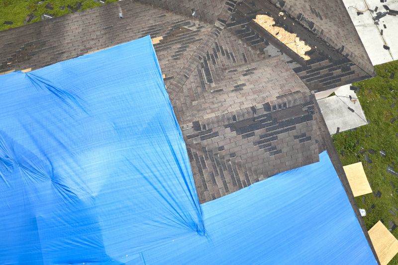 Storm Damage Roof Tarping in Berks County, PA