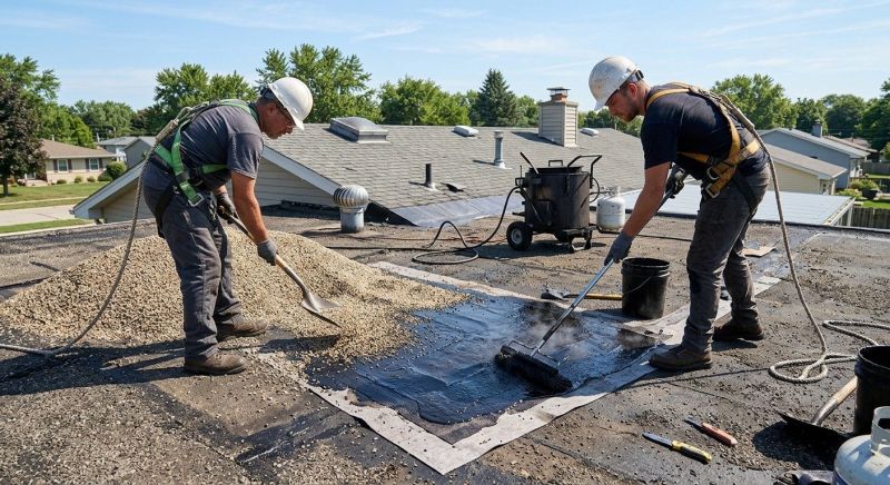 Tar And Gravel Roof Repair in Mohnton, PA