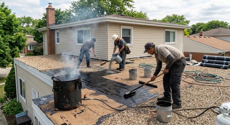 Tar And Gravel Roof Repair in New Ringgold, PA