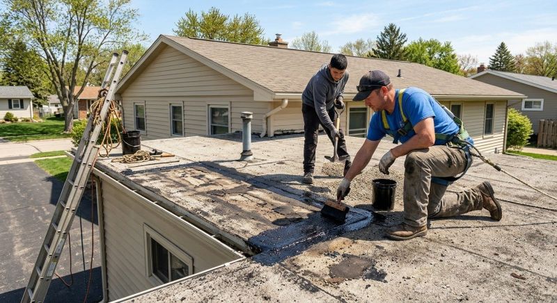 Tar And Gravel Roof Repair in Reading, PA