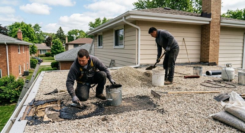 Tar And Gravel Roof Repair in Schuylkill Haven, PA