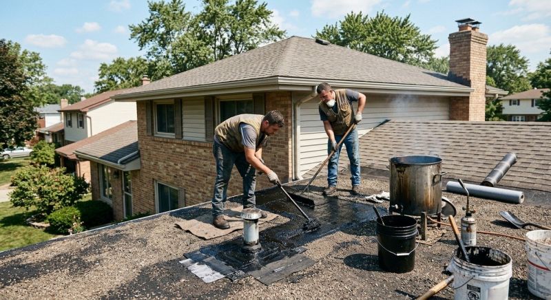 Tar Roof Repair in Boyertown, PA