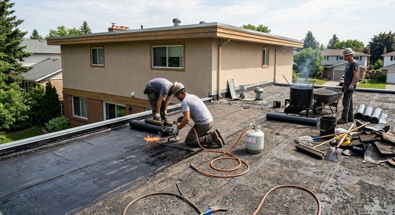 Tar Roof Repair in Douglassville, PA