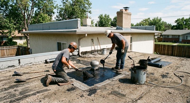 Tar Roof Repair in Topton, PA