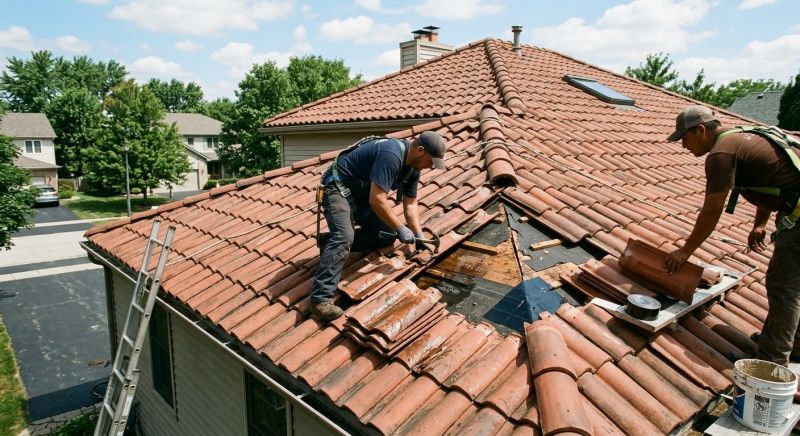 Tile Roof Repair in Alburtis, PA
