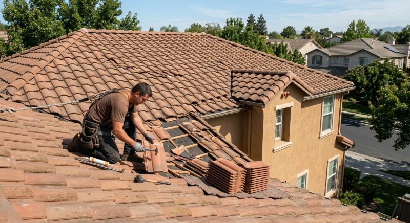 Tile Roof Repair in Fleetwood, PA