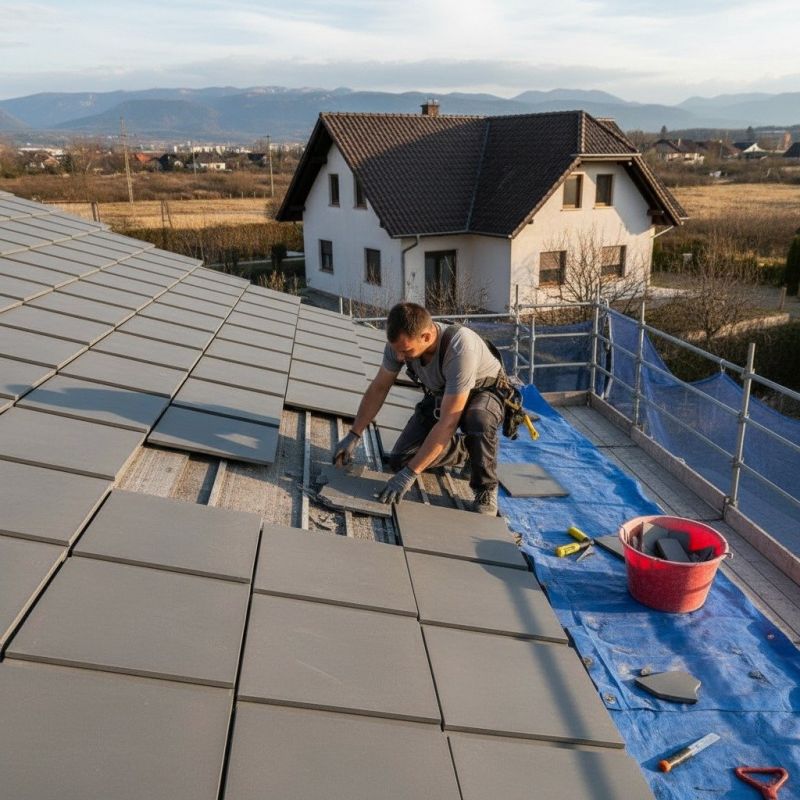 Tile Roof Repair in Hamburg, PA