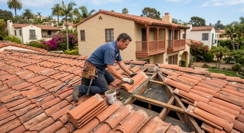 Tile Roof Repair in Honey Brook, PA