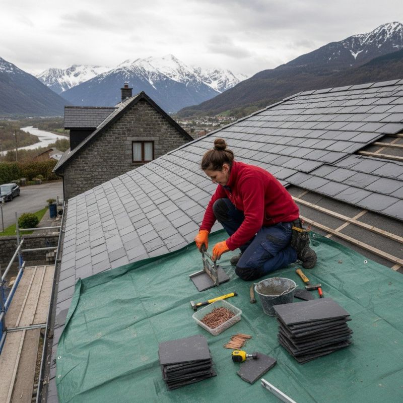 Tile Roof Repair in Reinholds, PA