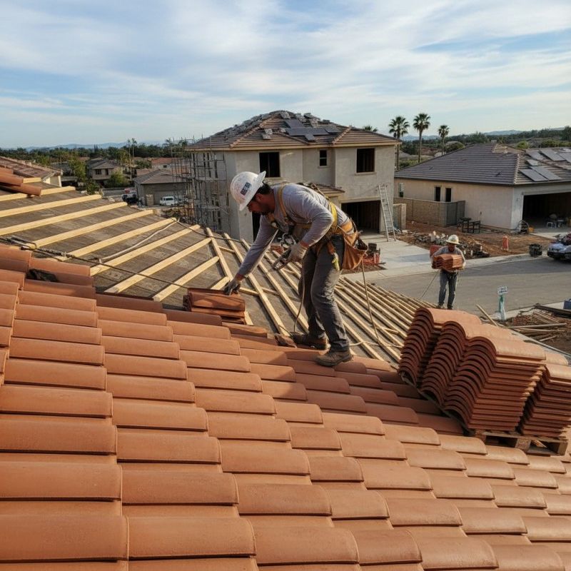 Tile Roof Replacement in Douglassville, PA