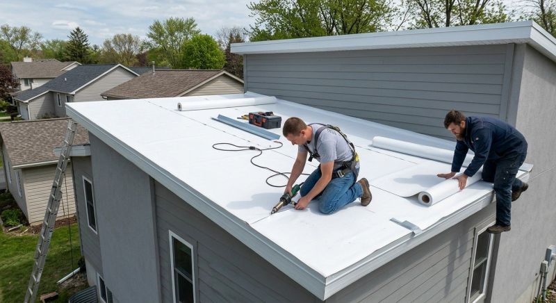 Tpo Roof Installation in Reinholds, PA